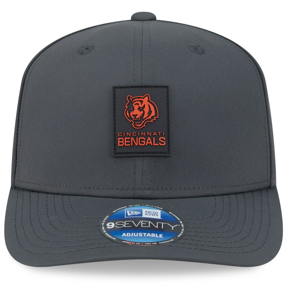 Cincinnati Bengals New Era 2025 Sideline Cold Weather 9SEVENTY Adjustable Hat - Charcoal sale