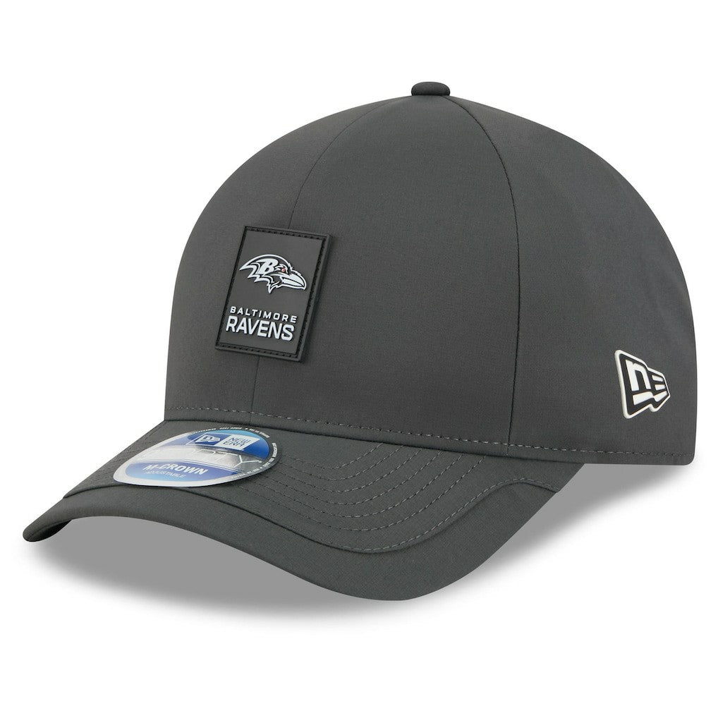 Baltimore Ravens New Era 2025 Sideline Cold Weather 9FORTY M-Crown Adjustable Hat - Charcoal on sale