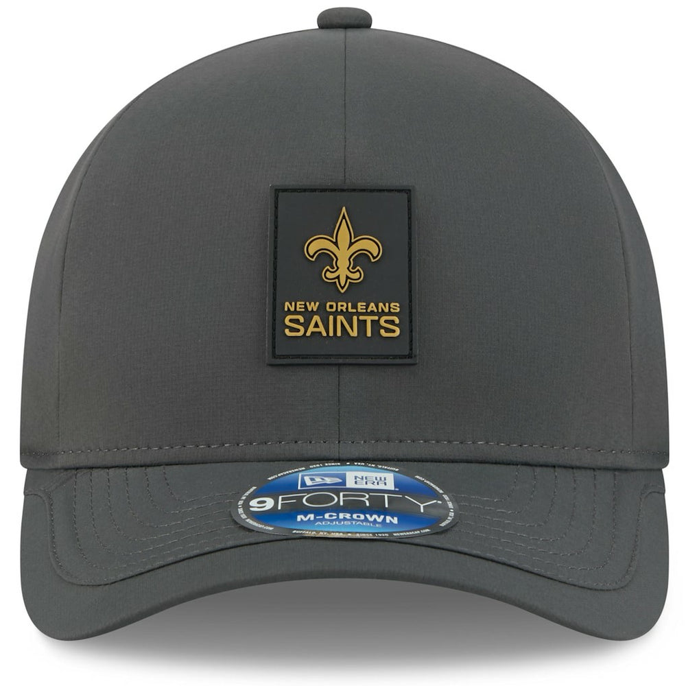 New Orleans Saints New Era 2025 Sideline Cold Weather 9FORTY M-Crown Adjustable Hat - Charcoal online