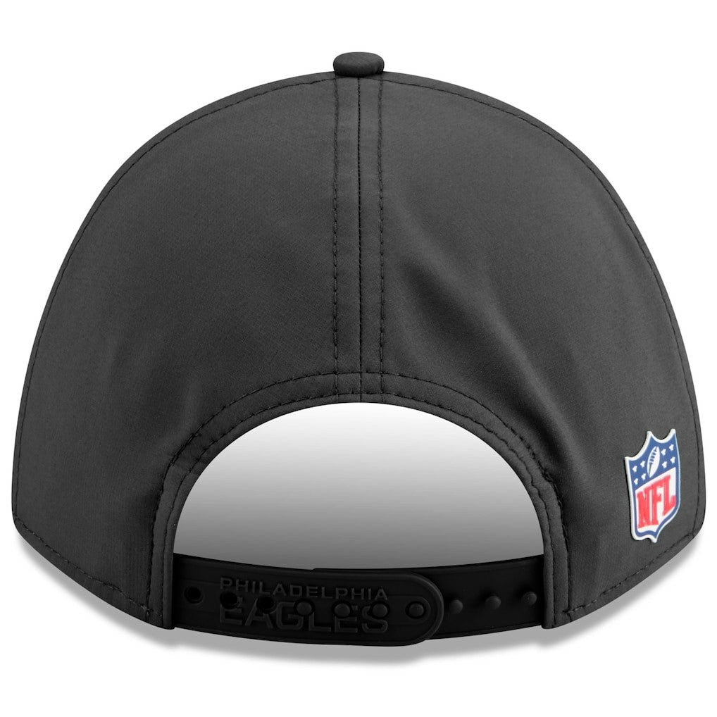 Philadelphia Eagles New Era 2025 Sideline Cold Weather 9FORTY M-Crown Adjustable Hat - Charcoal outlet