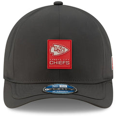 Kansas City Chiefs New Era 2025 Sideline Cold Weather 9FORTY M-Crown Adjustable Hat - Charcoal for sale