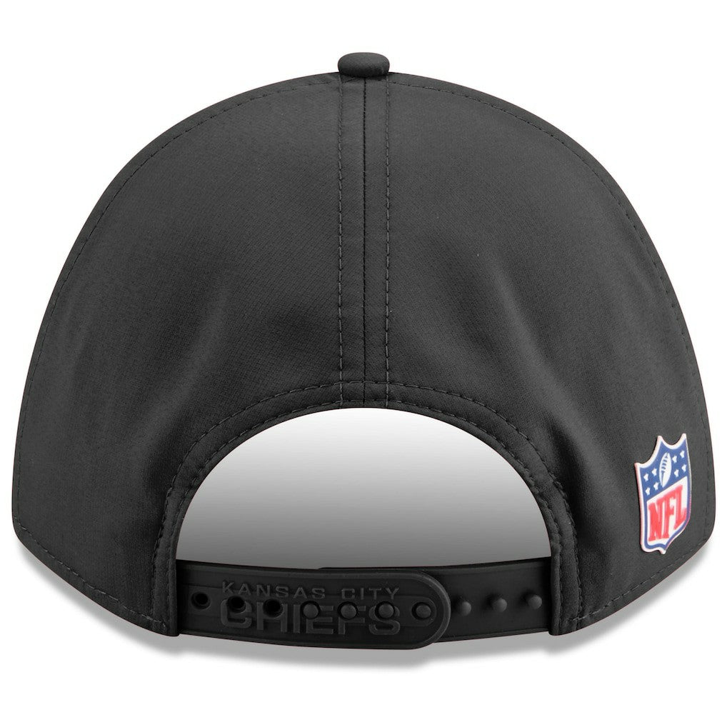 Kansas City Chiefs New Era 2025 Sideline Cold Weather 9FORTY M-Crown Adjustable Hat - Charcoal for sale