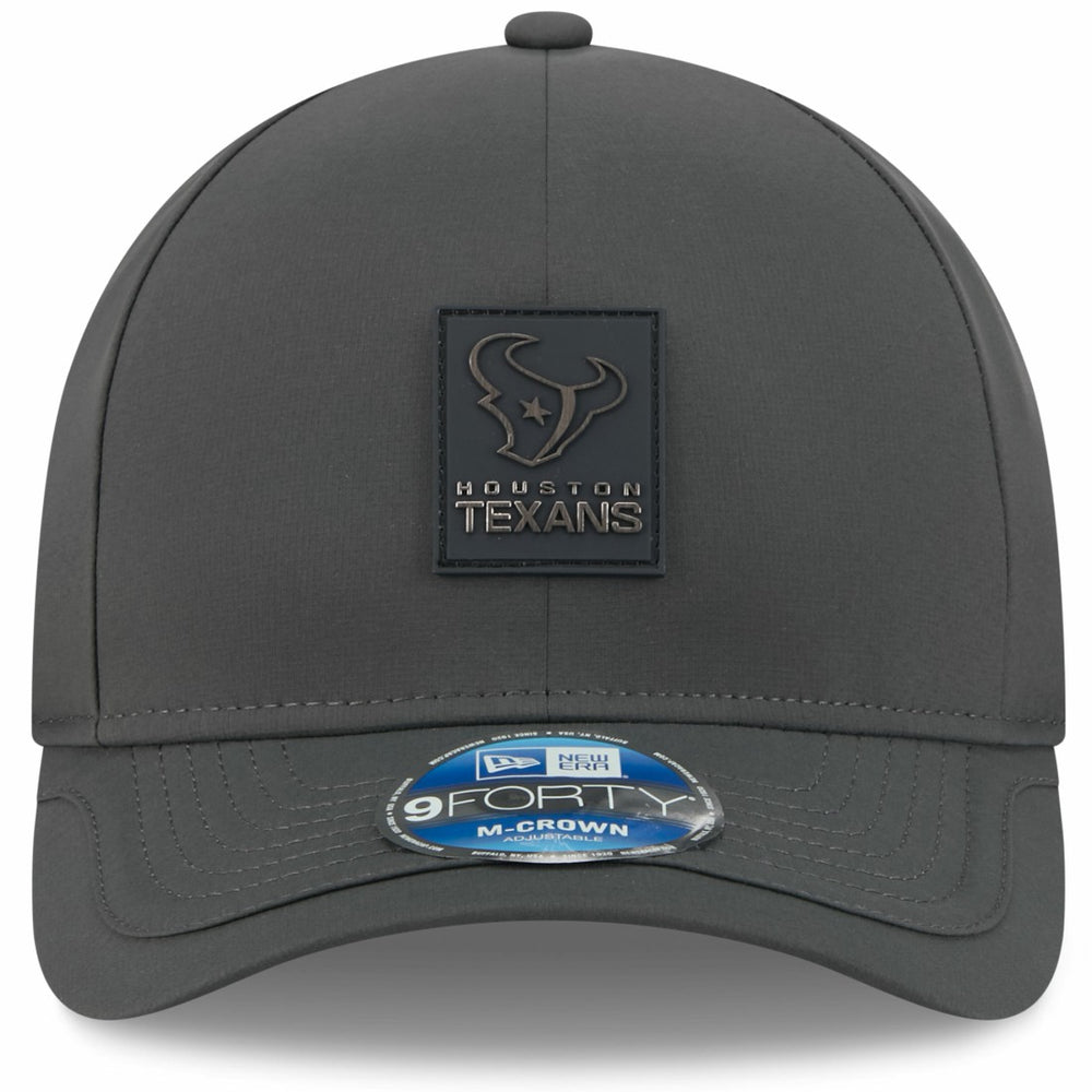 Houston Texans New Era 2025 Sideline Cold Weather 9FORTY M-Crown Adjustable Hat - Charcoal on sale