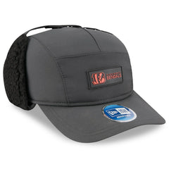 Cincinnati Bengals New Era 2025 Sideline Cold Weather Runner Dog Ear Adjustable Hat - Charcoal sale