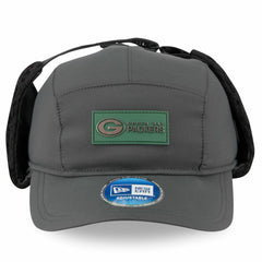 Green Bay Packers New Era 2025 Sideline Cold Weather Runner Dog Ear Adjustable Hat - Charcoal cheap