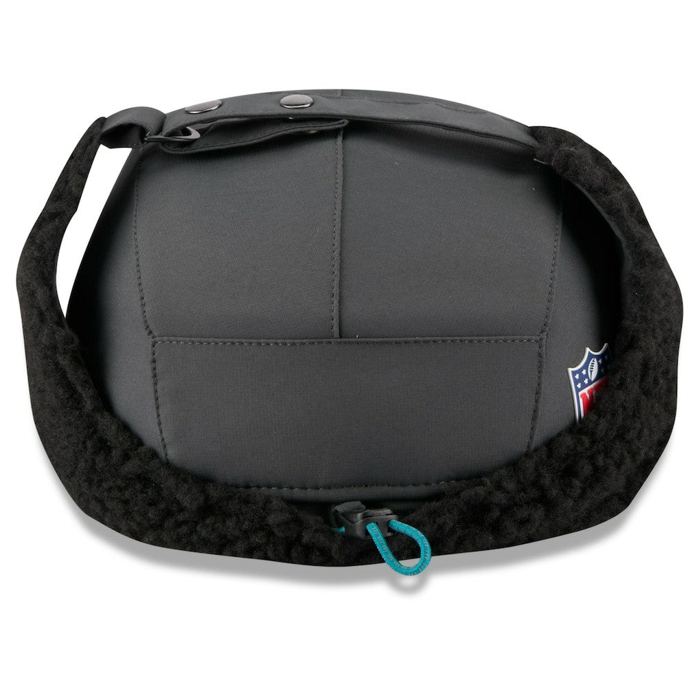 Jacksonville Jaguars New Era 2025 Sideline Cold Weather Runner Dog Ear Adjustable Hat - Charcoal online