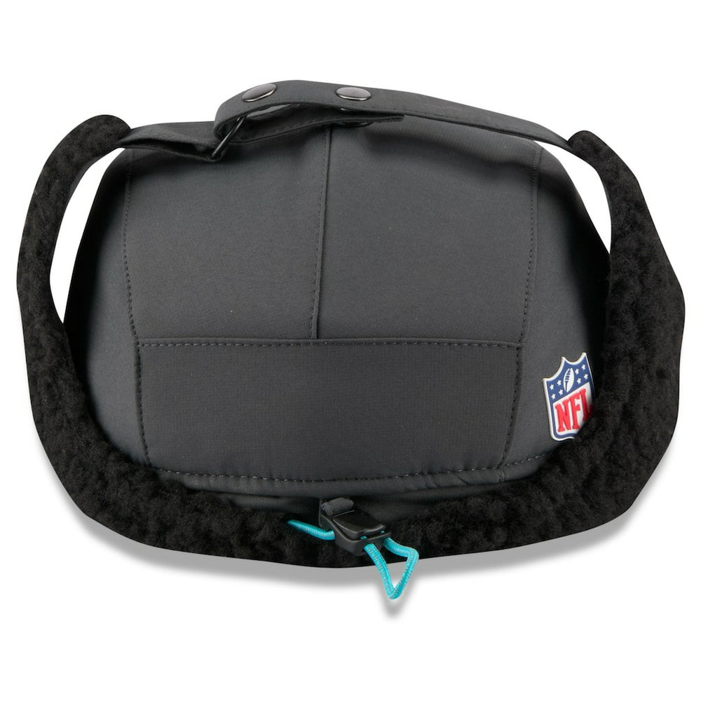 Miami Dolphins New Era 2025 Sideline Cold Weather Runner Dog Ear Adjustable Hat - Charcoal online