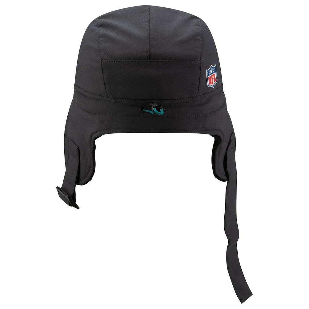 Miami Dolphins New Era 2025 Sideline Cold Weather Runner Dog Ear Adjustable Hat - Charcoal online