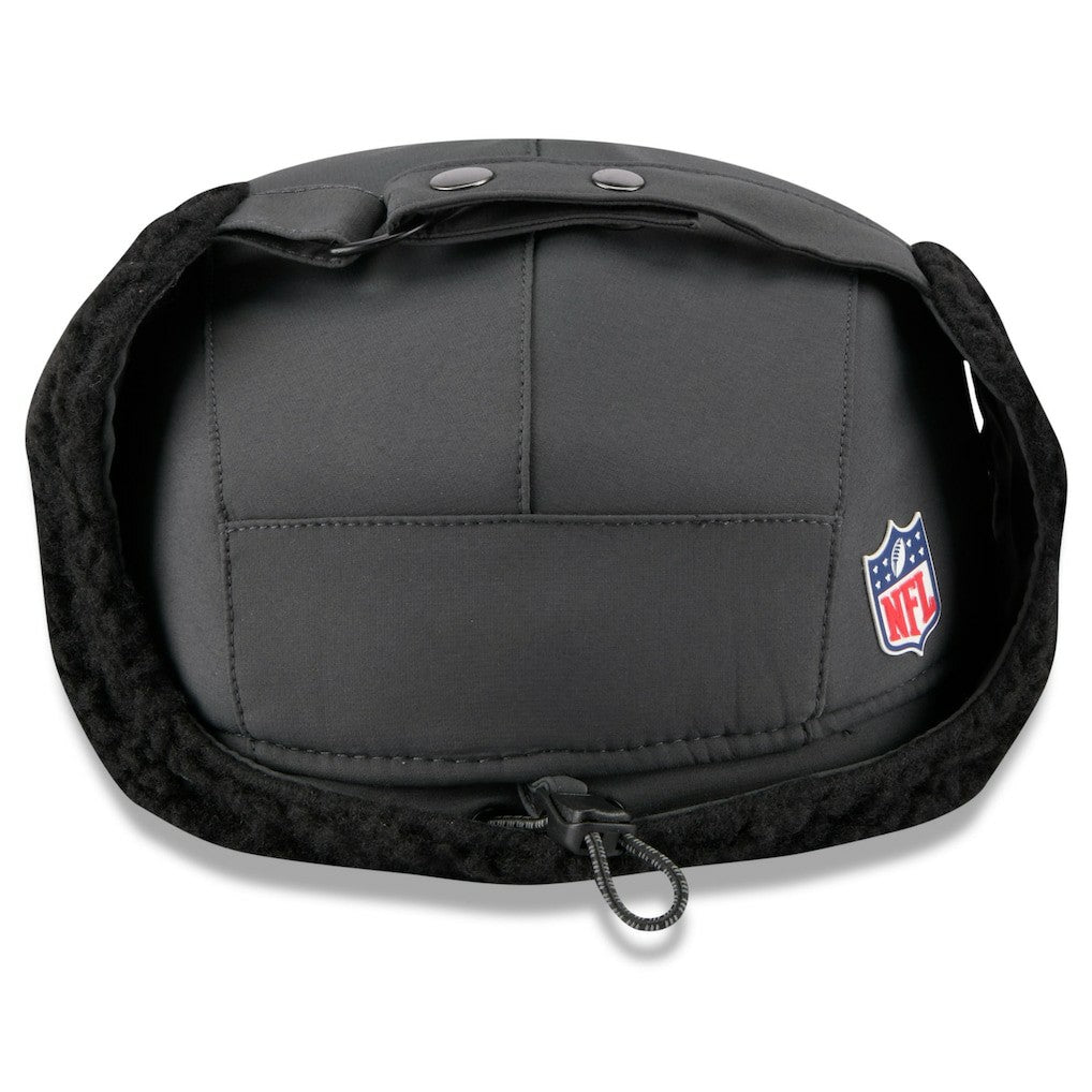 New Orleans Saints New Era 2025 Sideline Cold Weather Runner Dog Ear Adjustable Hat - Charcoal cheap