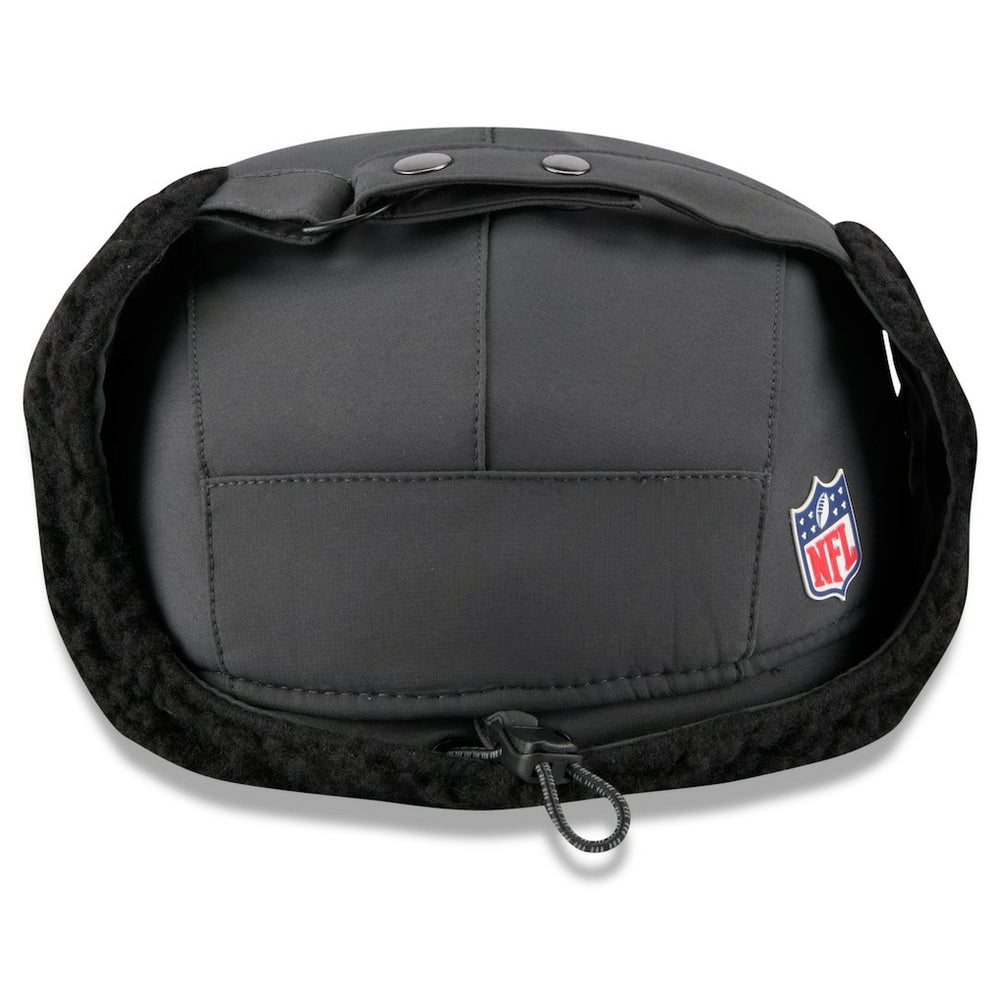 New Orleans Saints New Era 2025 Sideline Cold Weather Runner Dog Ear Adjustable Hat - Charcoal cheap