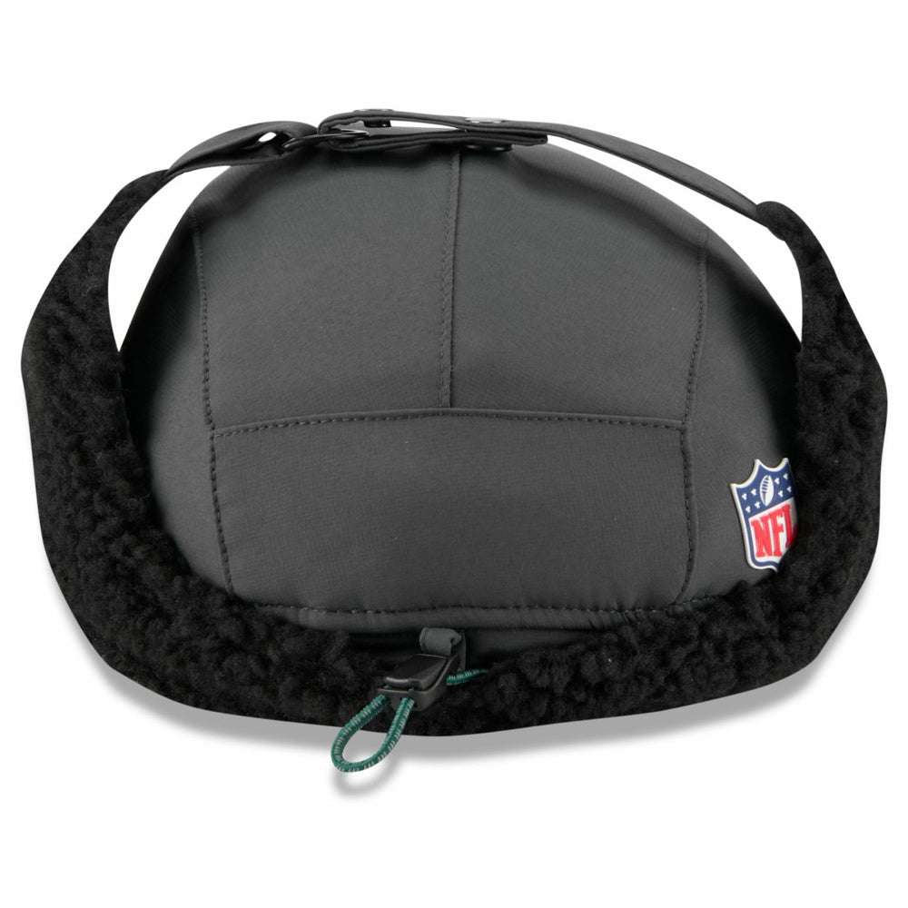 New York Jets New Era 2025 Sideline Cold Weather Runner Dog Ear Adjustable Hat - Charcoal discount