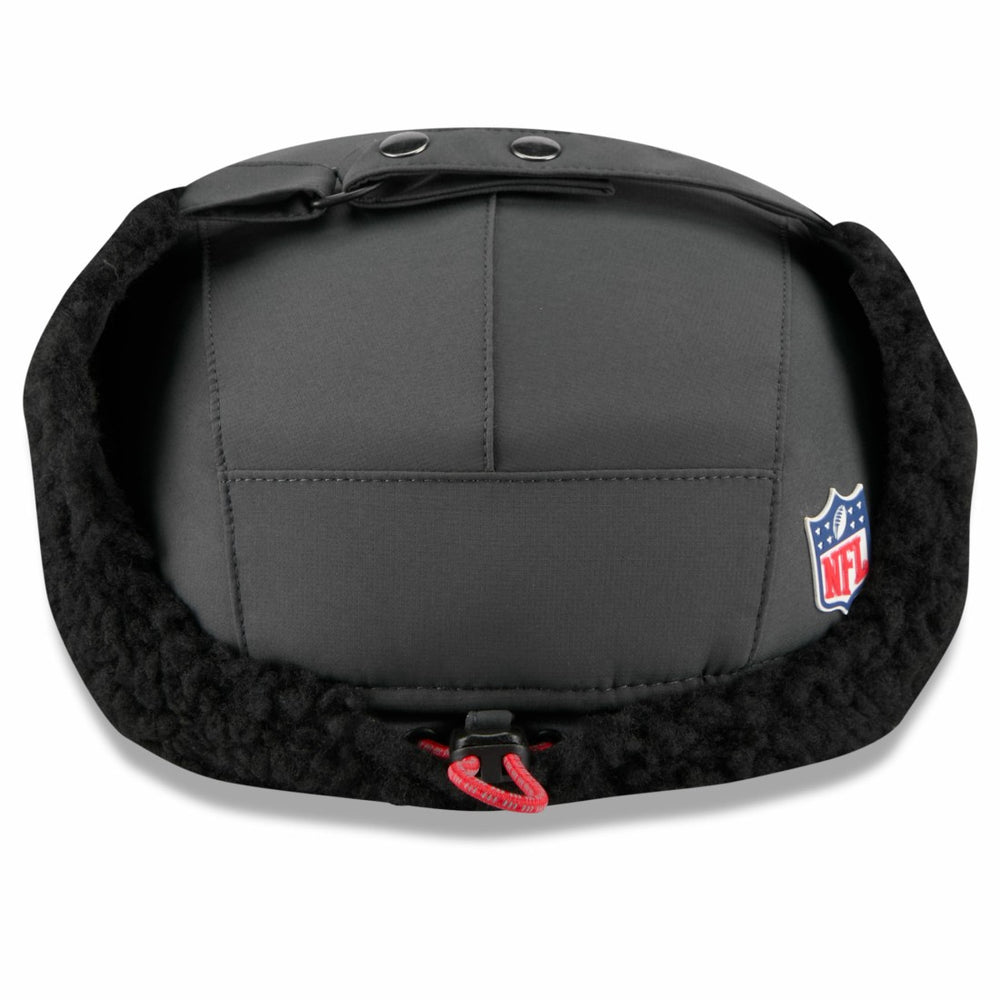 Tampa Bay Buccaneers New Era 2025 Sideline Cold Weather Runner Dog Ear Adjustable Hat - Charcoal online