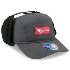 Arizona Cardinals New Era 2025 Sideline Cold Weather Runner Dog Ear Adjustable Hat - Charcoal on sale