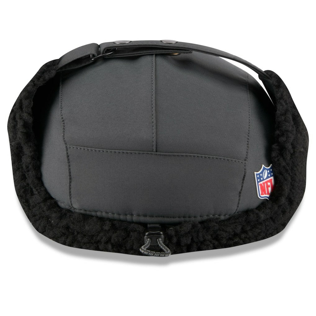 Atlanta Falcons New Era 2025 Sideline Cold Weather Runner Dog Ear Adjustable Hat - Charcoal outlet
