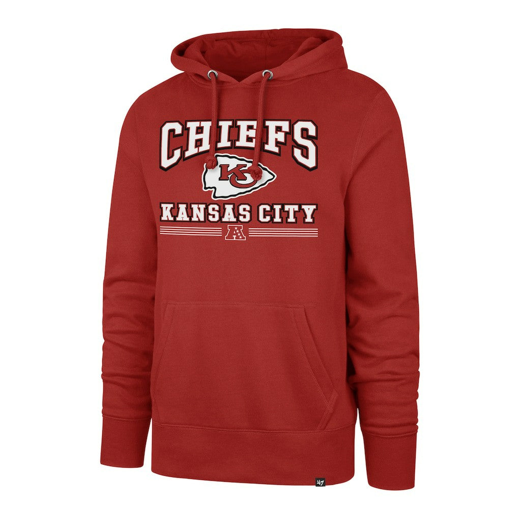 Kansas City Chiefs '47 Packed House Headline Pullover Hoodie - Red cheap