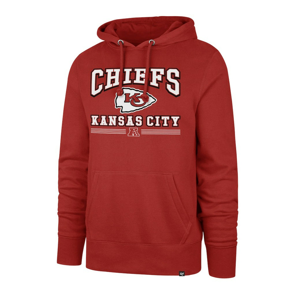 Kansas City Chiefs '47 Packed House Headline Pullover Hoodie - Red cheap