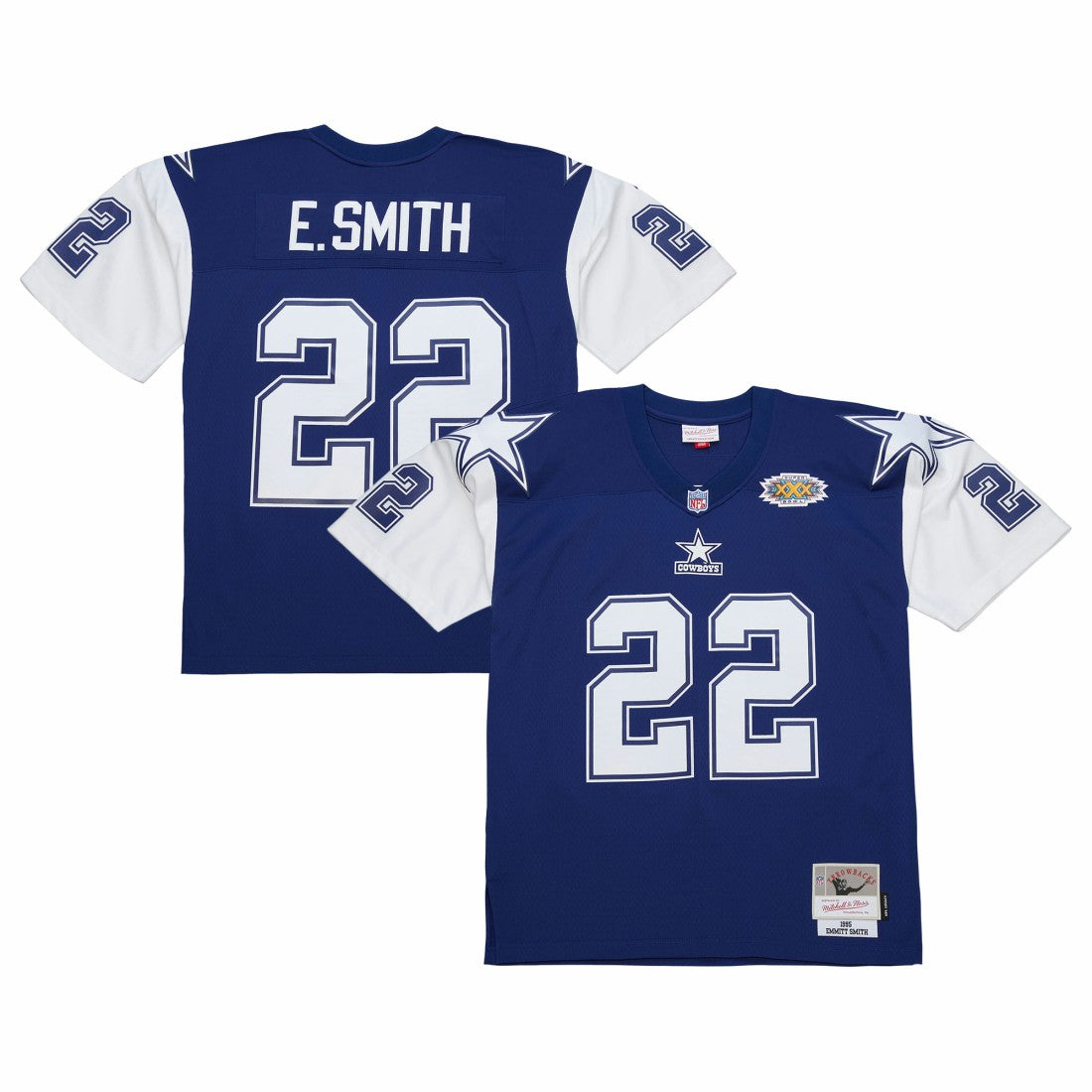 Emmitt Smith Dallas Cowboys 1995 Legacy Replica Jersey - Navy outlet