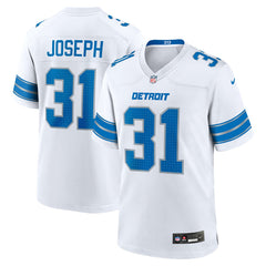 Kerby Joseph Detroit Lions Game Jersey - White cheap