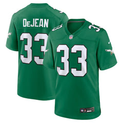 Cooper DeJean Philadelphia Eagles Alternate Game Jersey - Kelly Green discount