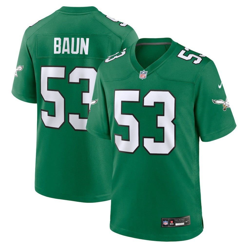 Zack Baun Philadelphia Eagles Alternate Game Jersey - Kelly Green outlet