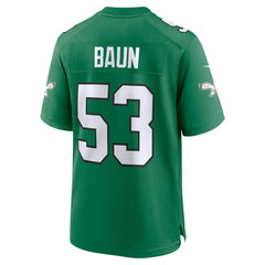 Zack Baun Philadelphia Eagles Alternate Game Jersey - Kelly Green outlet