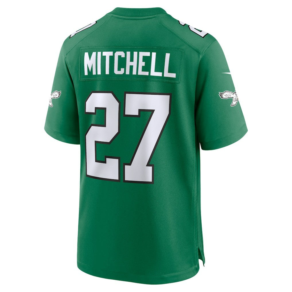 Quinyon Mitchell Philadelphia Eagles Alternate Game Jersey - Kelly Green sale