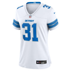 Kerby Joseph Detroit Lions Women's Game Jersey - White cheap