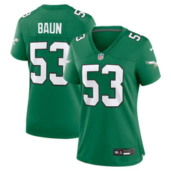 Zack Baun Philadelphia Eagles Women's Alternate Game Jersey - Kelly Green sale