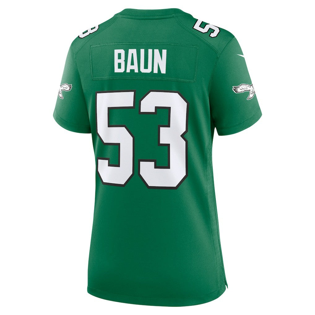Zack Baun Philadelphia Eagles Women's Alternate Game Jersey - Kelly Green sale