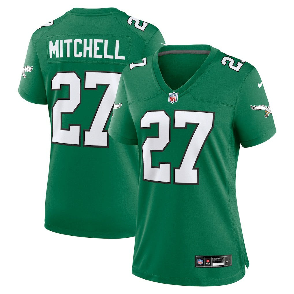 Quinyon Mitchell Philadelphia Eagles Women's Alternate Game Jersey - Kelly Green outlet