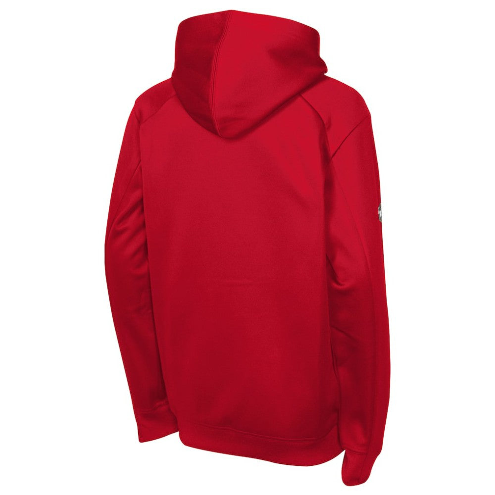 Florida Panthers Fanatics Youth Authentic Pro Rink Raglan Hoodie - Red Hoodies