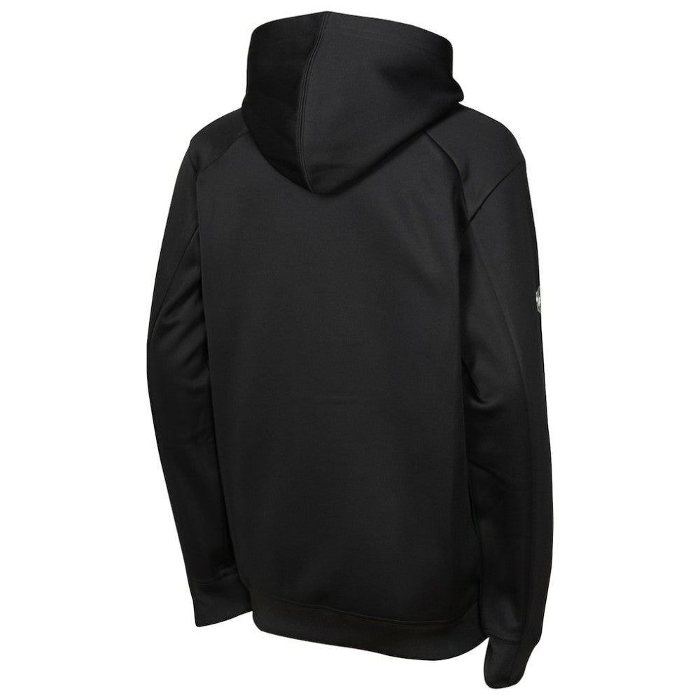 Pittsburgh Penguins Fanatics Youth Authentic Pro Rink Raglan Hoodie - Black Hoodies