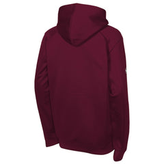 Colorado Avalanche Fanatics Youth Authentic Pro Rink Raglan Hoodie - Burgundy Hoodies
