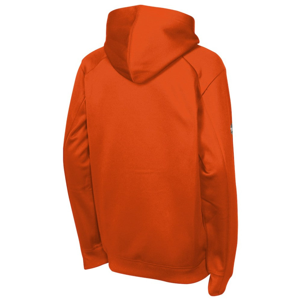 Philadelphia Flyers Fanatics Youth Authentic Pro Rink Raglan Hoodie - Orange Hoodies