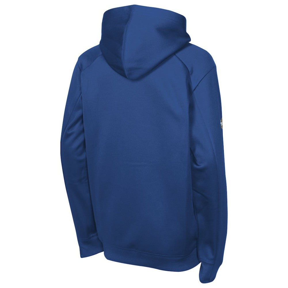 Tampa Bay Lightning Fanatics Youth Authentic Pro Rink Raglan Hoodie - Blue Hoodies