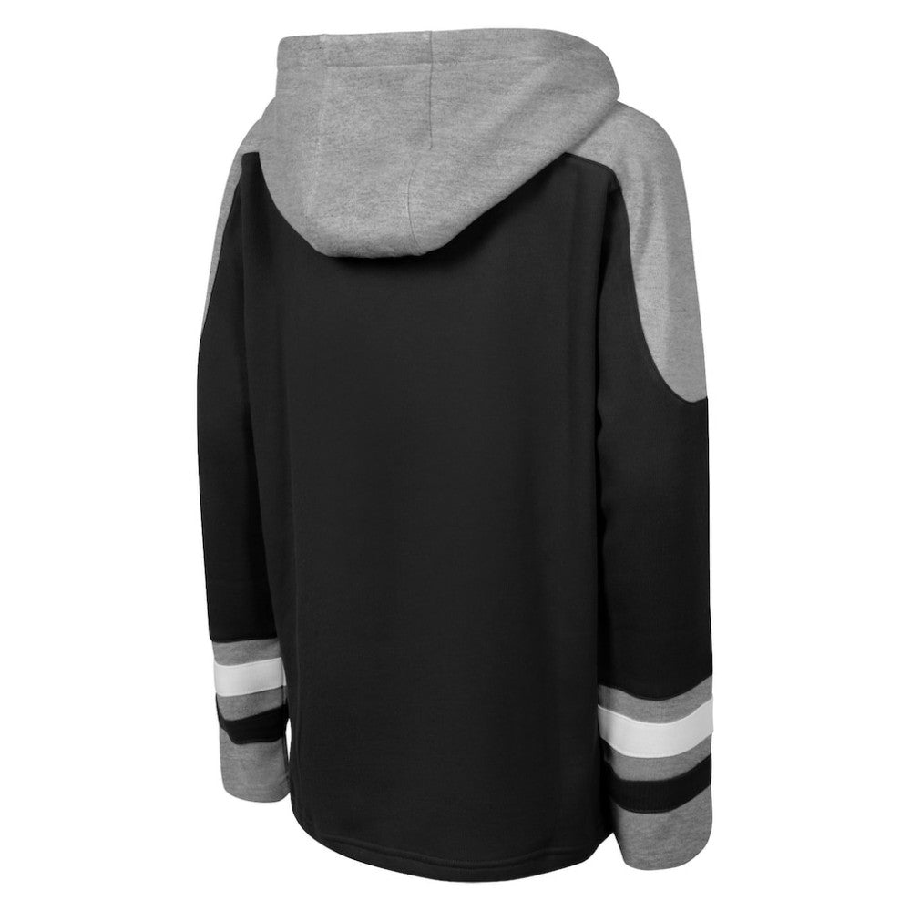 Los Angeles Kings Outerstuff Youth Ageless Must Have Home V-Neck Hoodie - Black Hoodies