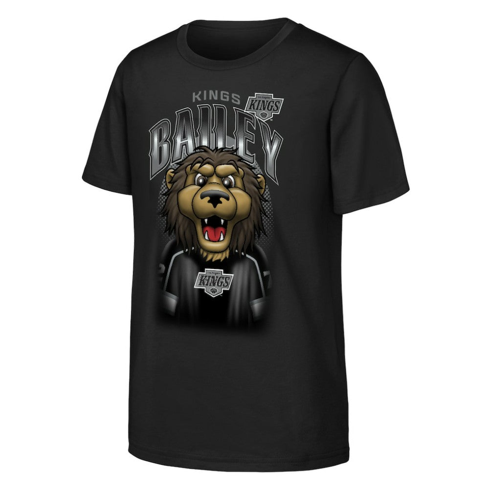 Los Angeles Kings Outerstuff Youth Mascot Highlight T-Shirt - Black T-shirts