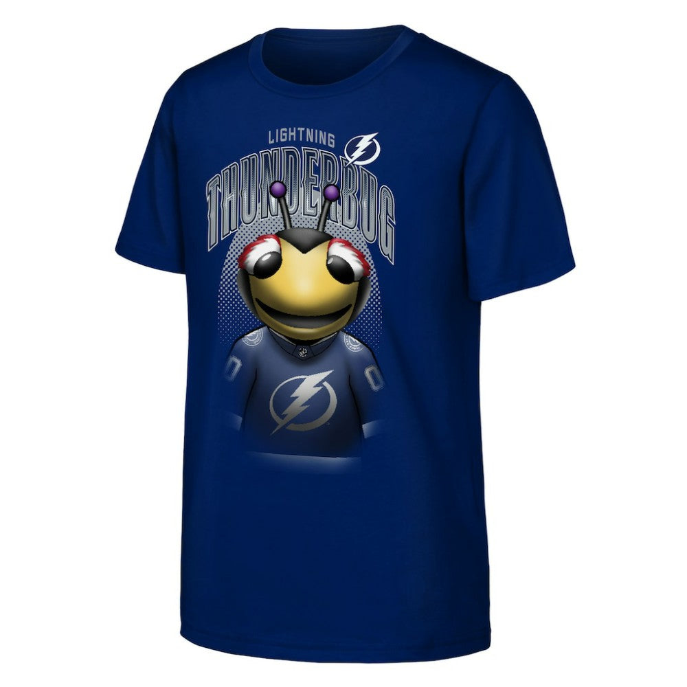 Tampa Bay Lightning Outerstuff Youth Mascot Highlight T-Shirt - Blue T-shirts