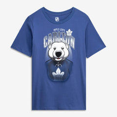 Toronto Maple Leafs Outerstuff Youth Mascot Highlight T-Shirt - Blue T-shirts