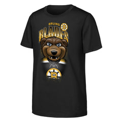 Boston Bruins Outerstuff Youth Mascot Highlight T-Shirt - Black T-shirts