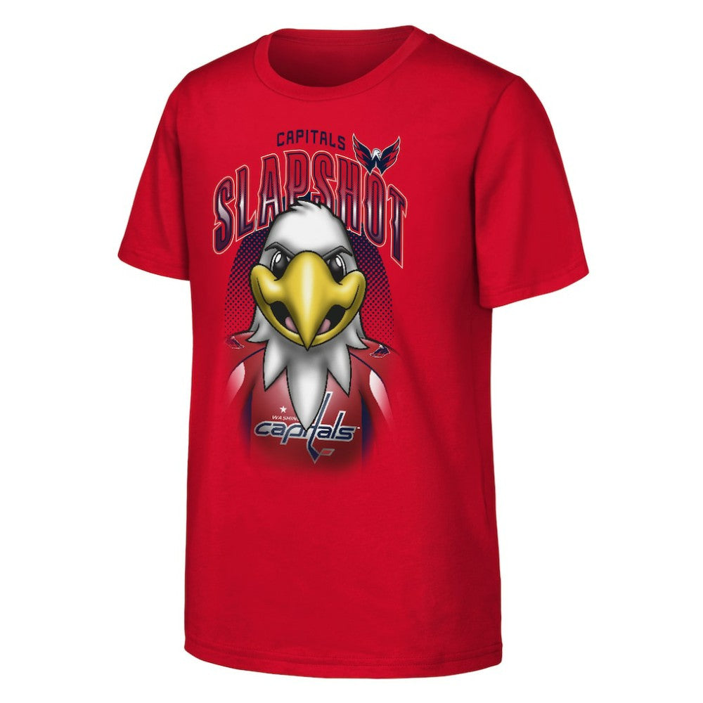 Washington Capitals Outerstuff Youth Mascot Highlight T-Shirt - Red T-shirts