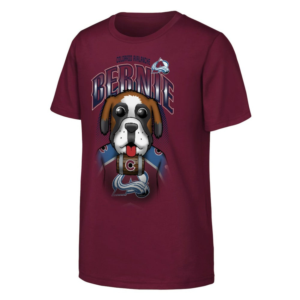 Colorado Avalanche Outerstuff Youth Mascot Highlight T-Shirt - Burgundy T-shirts