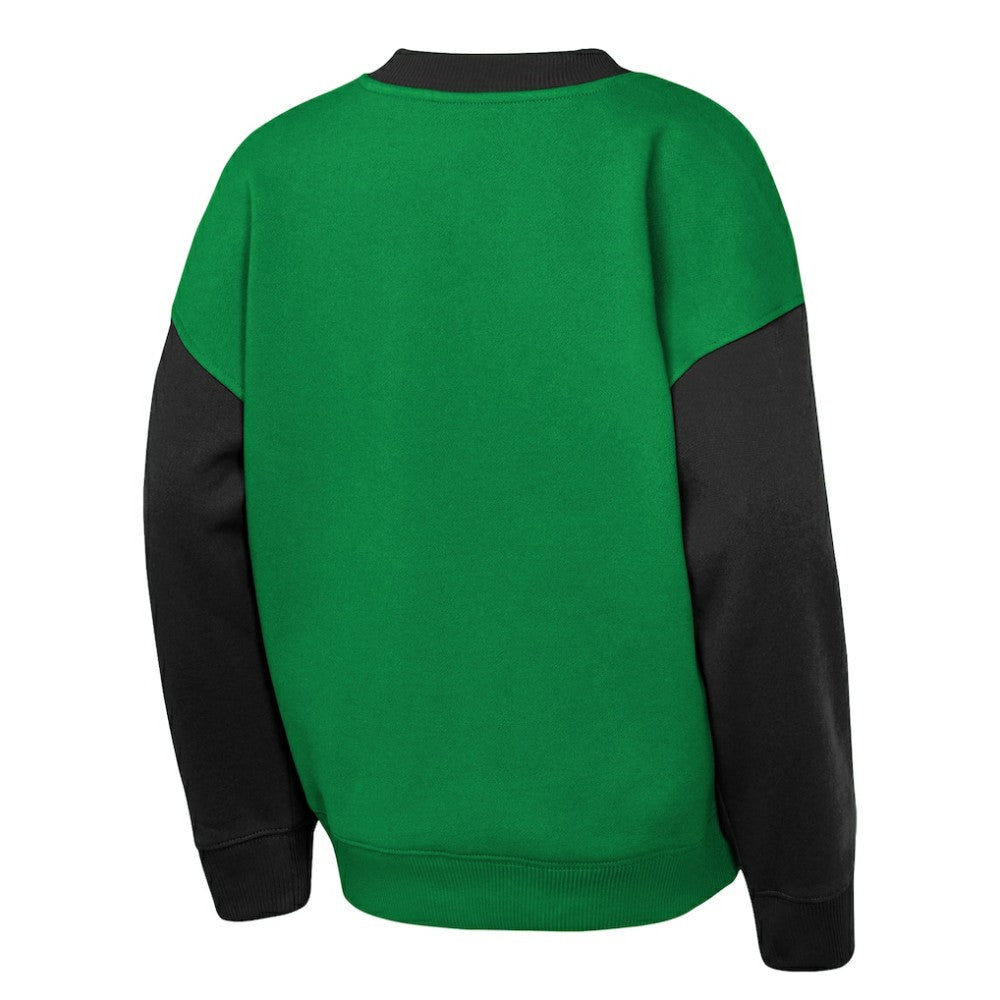 Dallas Stars Outerstuff Youth Impact Player Sweatshirt - Kelly Green/Black Sweatshirts