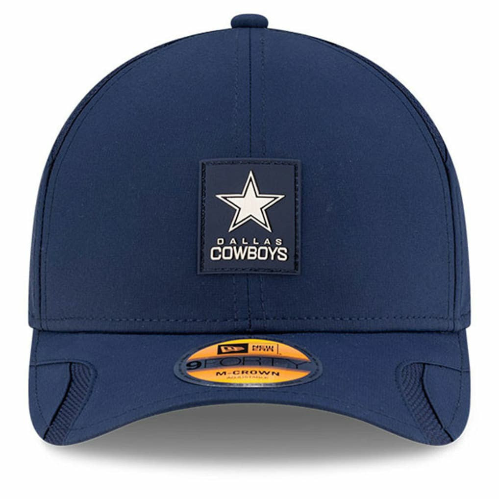 Dallas Cowboys New Era Youth 2025 Sideline 9FORTY Adjustable Hat - Navy outlet