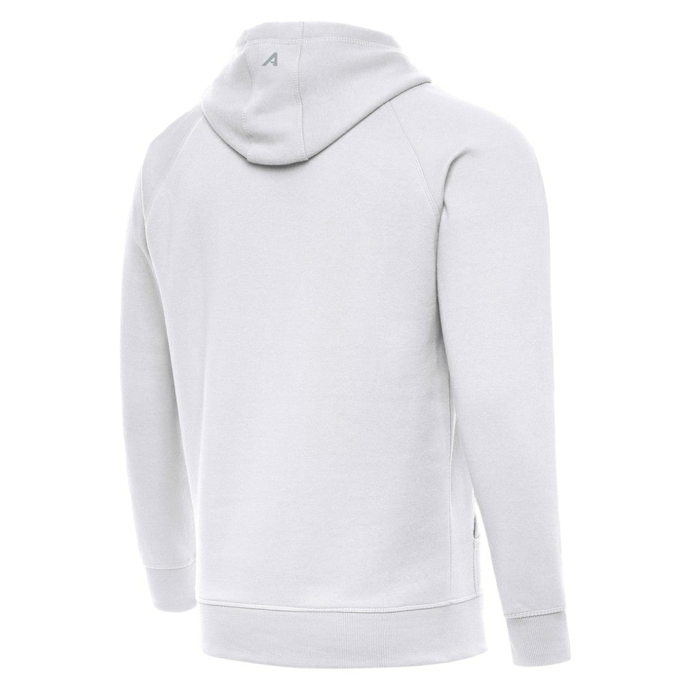 Detroit Red Wings Antigua St. Patrick's Day Victory Pullover Hoodie - White Hoodies