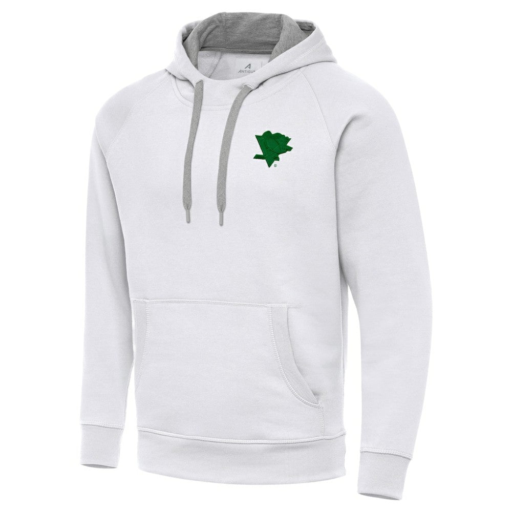 Pittsburgh Penguins Antigua St. Patrick's Day Victory Pullover Hoodie - White Hoodies