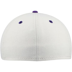 Minnesota Vikings New Era Historic Script 59FIFTY Fitted Hat - Cream/Purple for sale