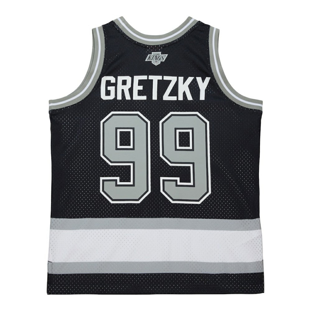 Wayne Gretzky Los Angeles Kings Mitchell & Ness Unisex Maxxed Out Fashion Basketball Jersey - Black Jerseys