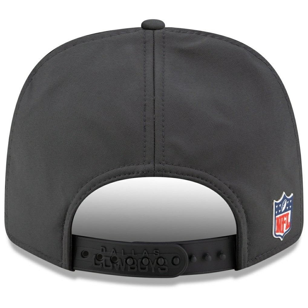Dallas Cowboys New Era 2025 Sideline Cold Weather Split Panel 9FIFTY Snapback Hat - Charcoal on sale
