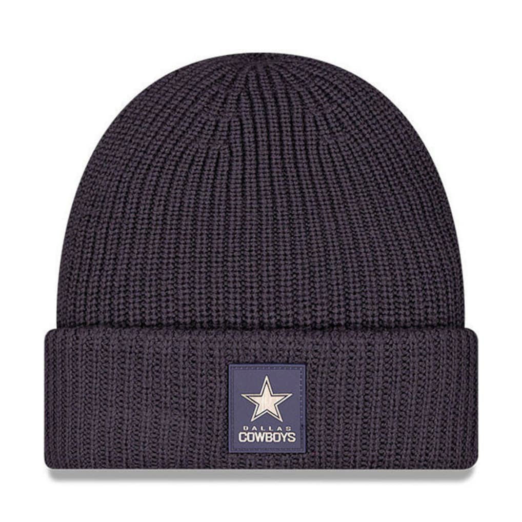 Dallas Cowboys New Era 2025 Sideline Cold Weather Cuffed Knit Hat - Charcoal sale